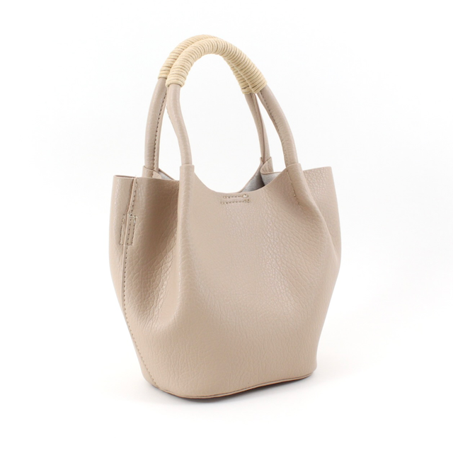 P22174 Small Tote Crossbody Bag w/Cosmetic Pouch: 11 L Yellow